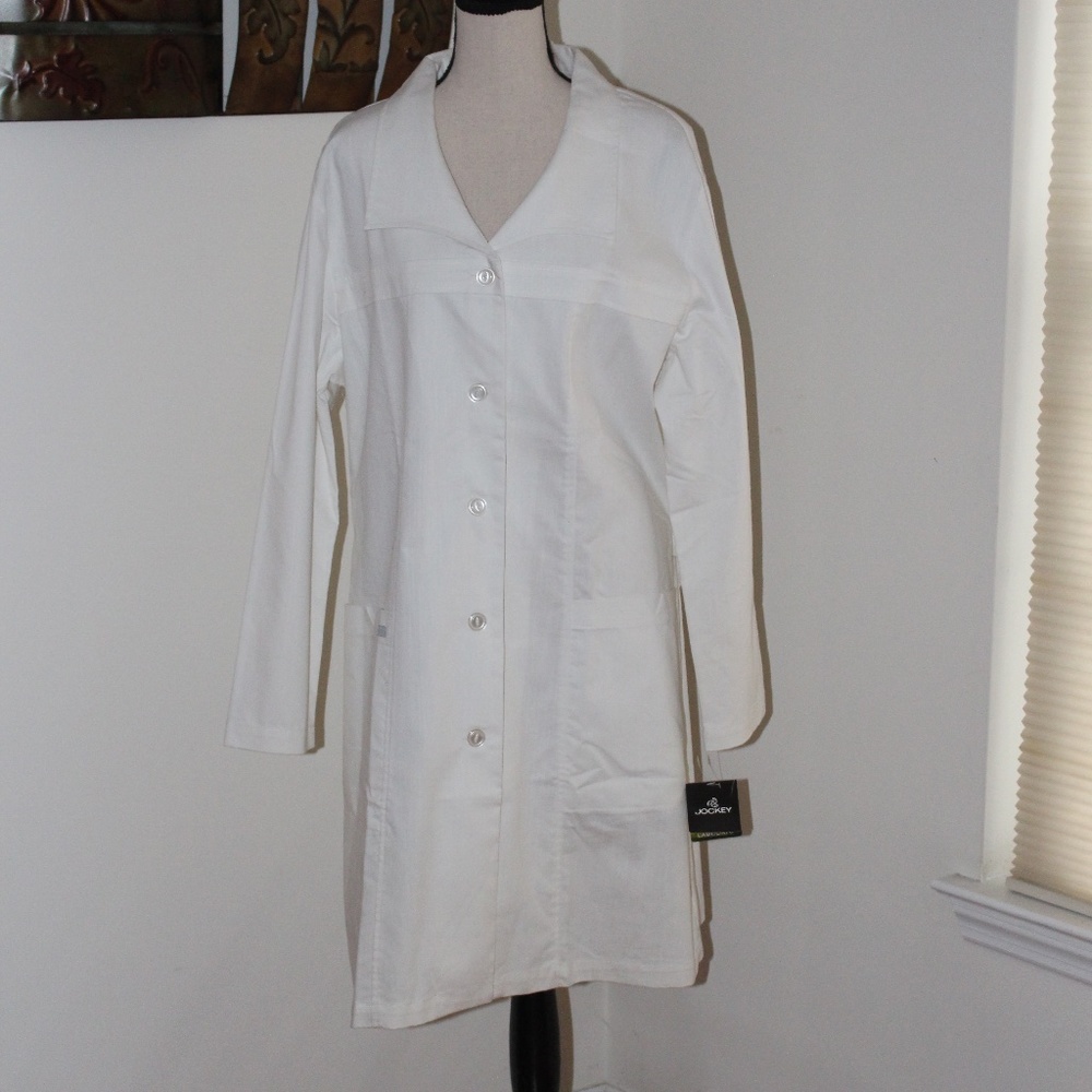 Jockey, White Lab coat